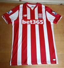 Stoke City Football Shirt Medium Mens 15/16 Home #7 Ireland - Read Description