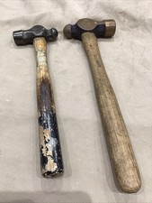 Pair Ball Peen Hammers - 1 Non Spark, Other Gilpin