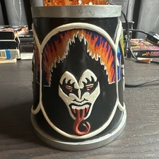 KISS Glitter Lamp 2003 *WORKING IN NICE  CONDITION* Lava Style Lamp