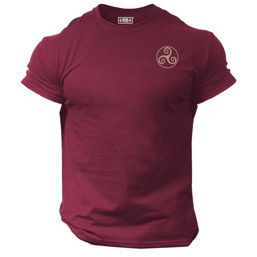 Triskele shirt gym small - triskele,