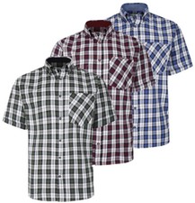 Mens KAM Cotton Rich Check
