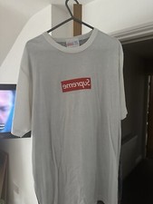Supreme x CDG Digi Box Logo T Shirt - Size Large