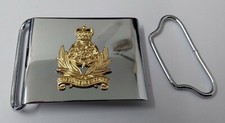 Genuine British Army Intelligence Corps Issue Ceremonial Chrome Belt Buckle NEW
