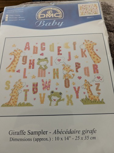 Dmc baby giraffe sampler - dmc,