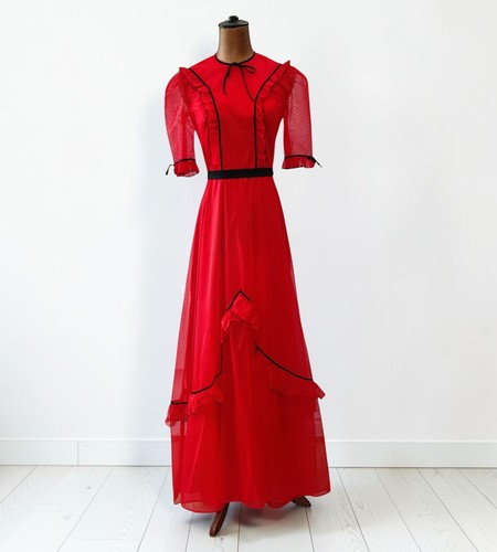 Vintage 70s dress - dress, handmade