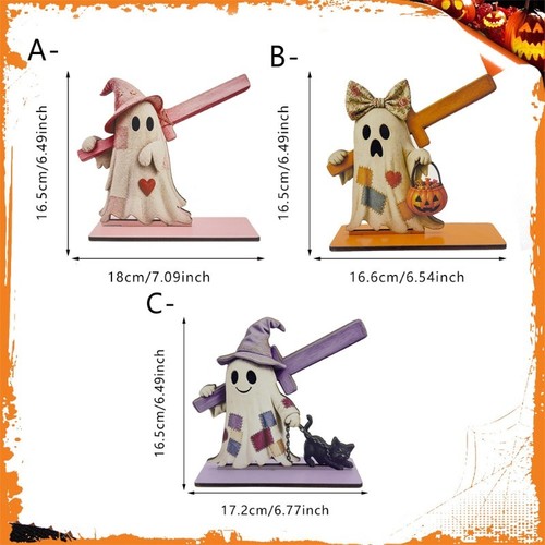 3pcs vintage ghost patch - 1/3pcs,