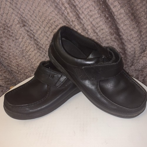 Mens black leather shoes - leather,