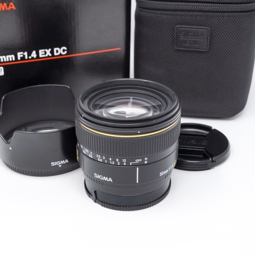Sigma 30mm ex dc - 30mm, hsm
