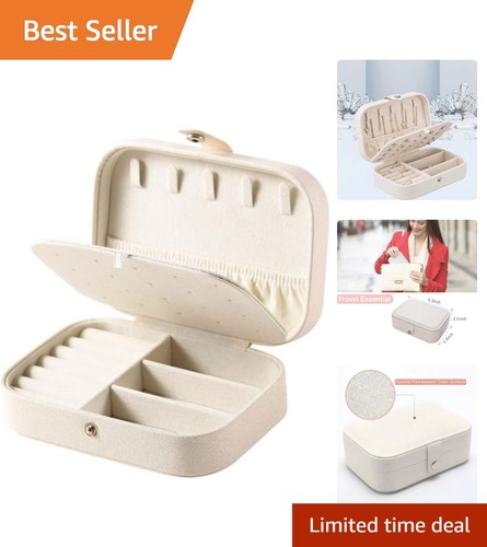 Compact faux leather jewelry - compact,