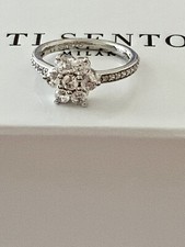 Ti Sento Sterling silver ring