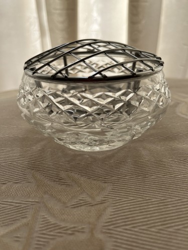 Crystal cut glass - glass, rose