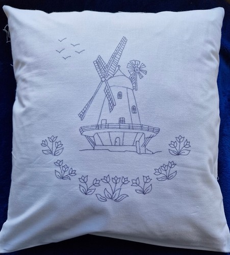 Cushion cover pillow dutch - cushion,