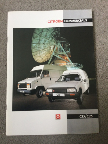 Citroen commercials c15 c25 - citroen, c15/c25
