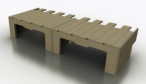 Sliding camper van bed storage - camper,