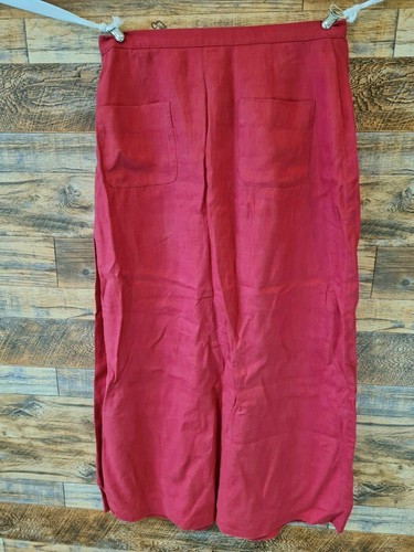 Laura ashely red - women's, linen