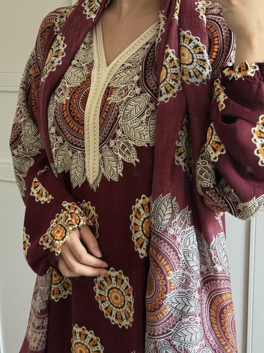 Women abaya with hijab - women's,