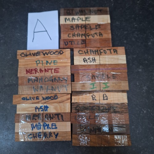 Pre drilled wooded pen blanks - drilled,
