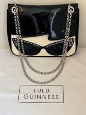 Lulu Guinness Doll Face With Jewel Sunglasses Eyelet Annabelle Bag RRP £275