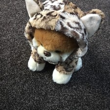 GUND Leopard Boo Worlds Cutest Dog Plush Soft Toy Puppy 10”