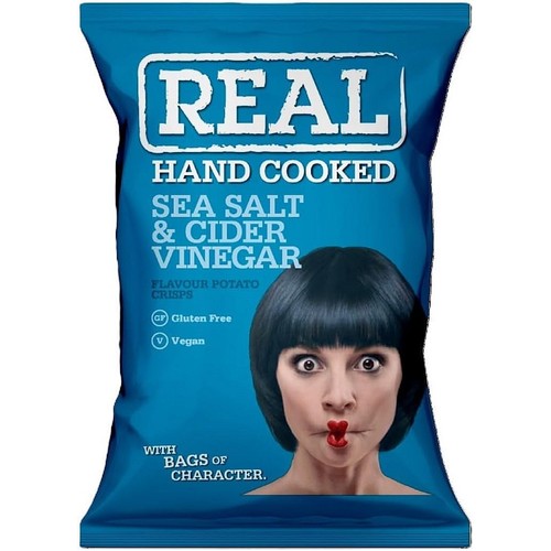 Real crisps sea salt - 24,