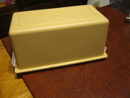 Vintage tupperware butter dish - vintage,