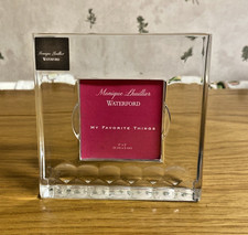 ** Waterford Crystal Picture Frame My Favorite Things Monique Lhuillier **