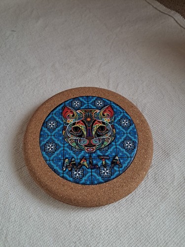 Large coaster cork malta - coaster,