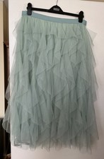 Stunning Pale Green Net Mesh