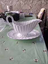 Quirky White Ceramic Sauce