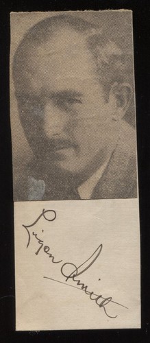 Ligon smith signed cut - ligon,