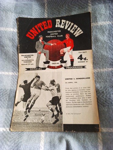 Programme manchester united - , v