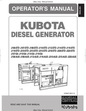 KUBOTA DIESEL GENERATOR -