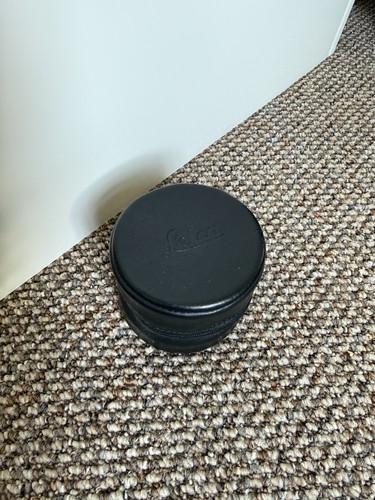 Leica leather lens case - lens,