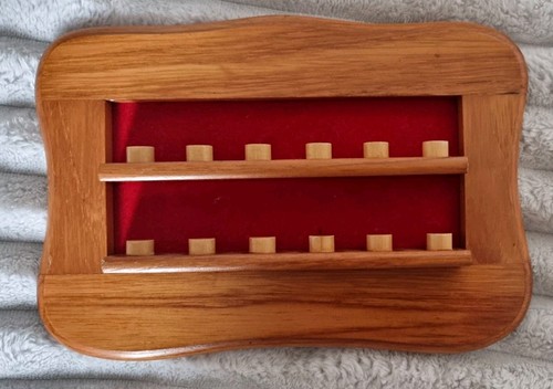 Wooden wall mounted thimble - wooden, wall-mounted