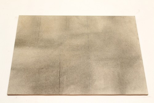Concrete yard base board - -, a4