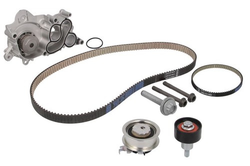 Timing belt set coolant pump - set, +