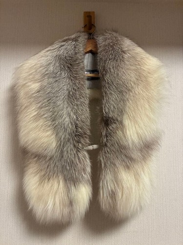 Saga gray white fur - gray,