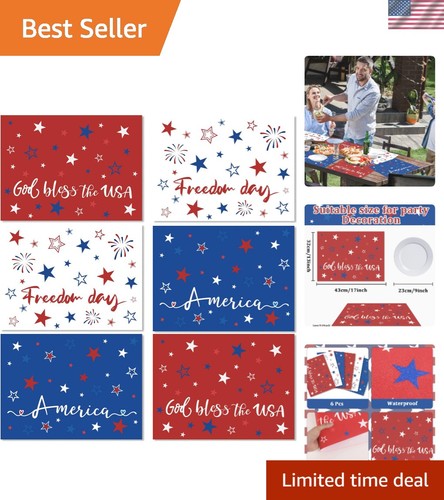 Memorial day table mats - memorial, –
