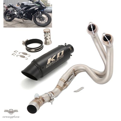 Exhaust system front pipe - system,