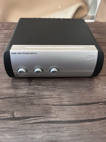Qed ss30 way speaker switch - qed,