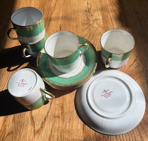 Old royal china coffee cup - royal,