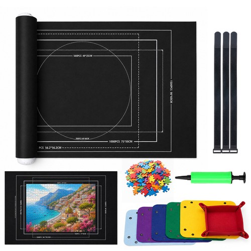 Jigsaw puzzle mat - puzzle,