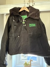 Barbour Ganni Wax Jacket Size