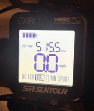 Carrera Crossfire E suntour HESC display