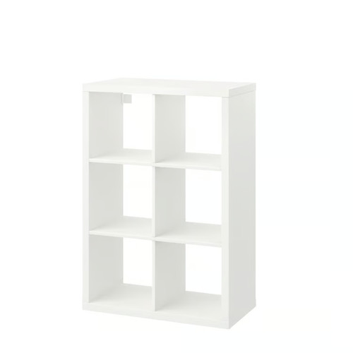 Ikea kallax white shelving - ikea,