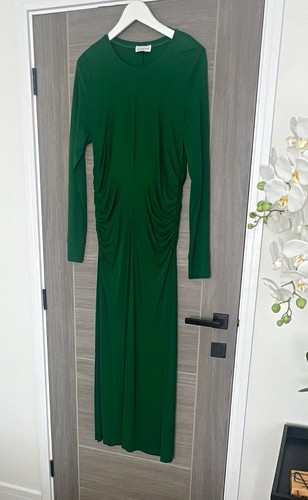 Halston green ruched stretch - green,