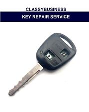 Toyota Yaris 2005 - 2011 2 Button Key Fob Rubber pad replacement Repair Battery