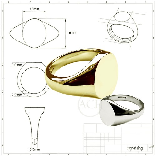 18ct solid yellow gold - solid,