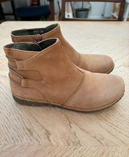 EL NATURALISTA N917 ANGKOR Womens Leather Ankle Boots Tan UK 6