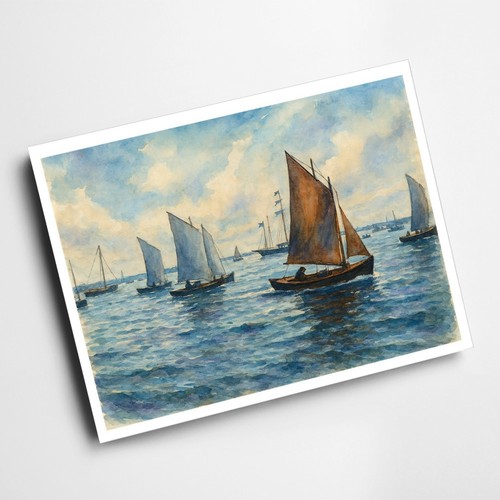 Print harbour emsworth - a4,